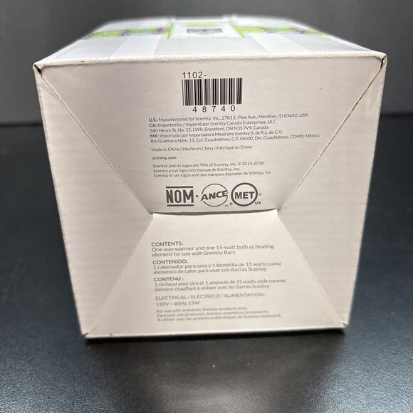 Scentsy Mini Warmer YUKON KING Wax Melt Plug In New Open Box - Picture 2 of 7